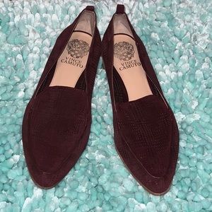 Vince Camuto Lux Plum Flats